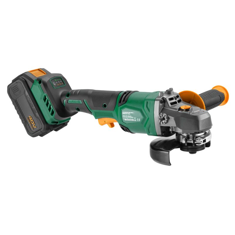 125mm Lithium Cordless 40v Bru - Brushless Angle Grinder Battery Powered ulasan dan harga
