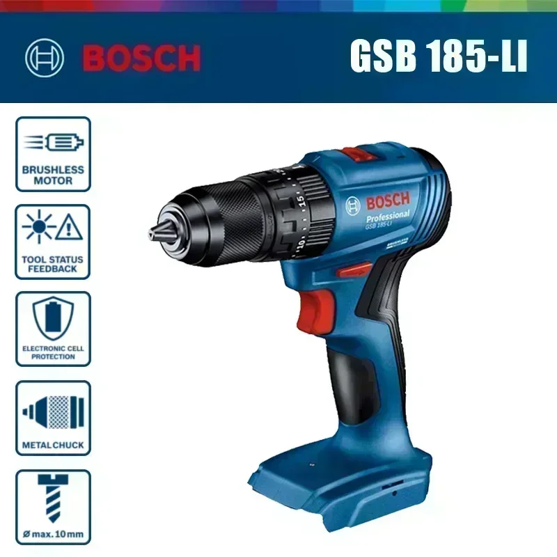 Bosch GSB 185-LI 18V Brushless - Brushless Cordless Electric Drill 18V ulasan dan harga