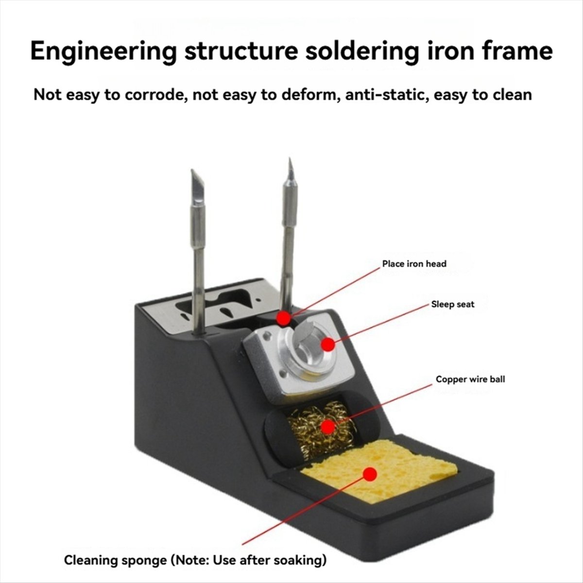 NEWSoldering Iron Holder with  - Power Tools ulasan dan harga