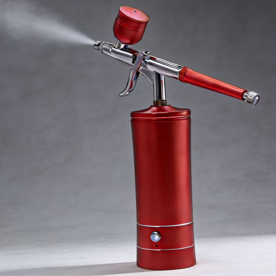 Portable Rechargeable Wireless - Airbrush Kit With Mini Compressor ulasan dan harga