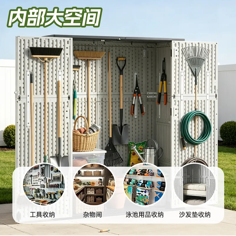Medium HDPE Outdoor Storage Ca - Garden Tools ulasan dan harga